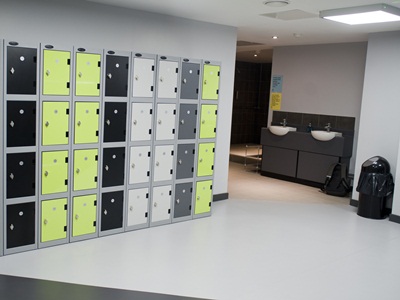 Cyclebeat changing room